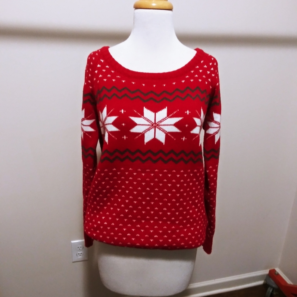 Vintage Holiday Christmas Winter Sweater size M